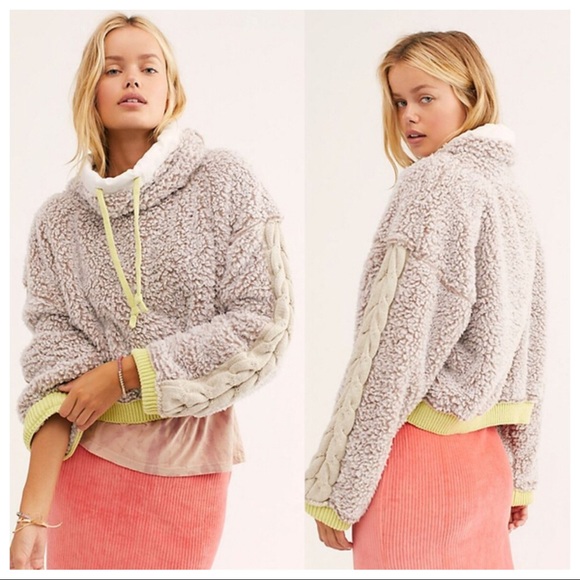 FREE PEOPLE BOHO COZY PULLOVER SWEATSHIRT TOP A2C - Picture 4 of 16